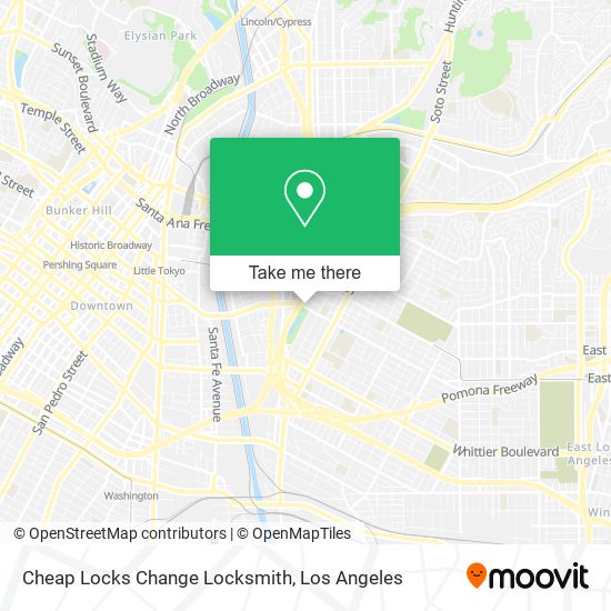 Mapa de Cheap Locks Change Locksmith