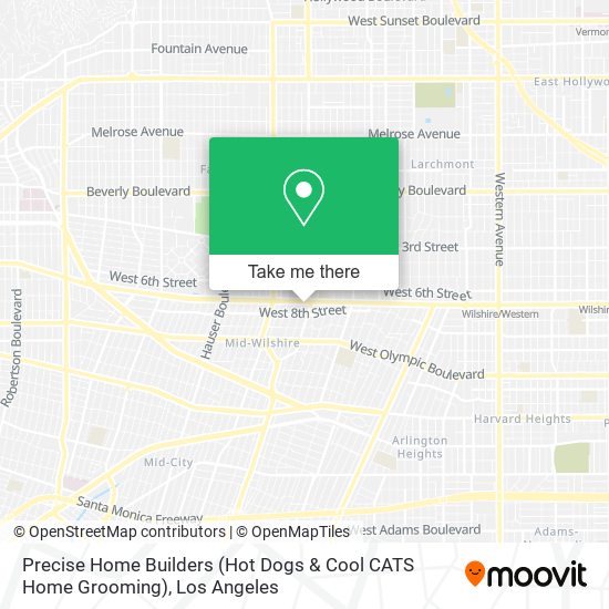 Precise Home Builders (Hot Dogs & Cool CATS Home Grooming) map