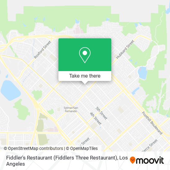 Mapa de Fiddler's Restaurant (Fiddlers Three Restaurant)