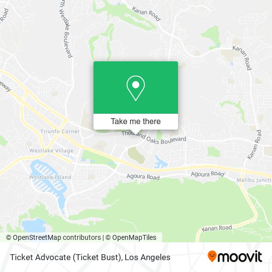 Mapa de Ticket Advocate (Ticket Bust)
