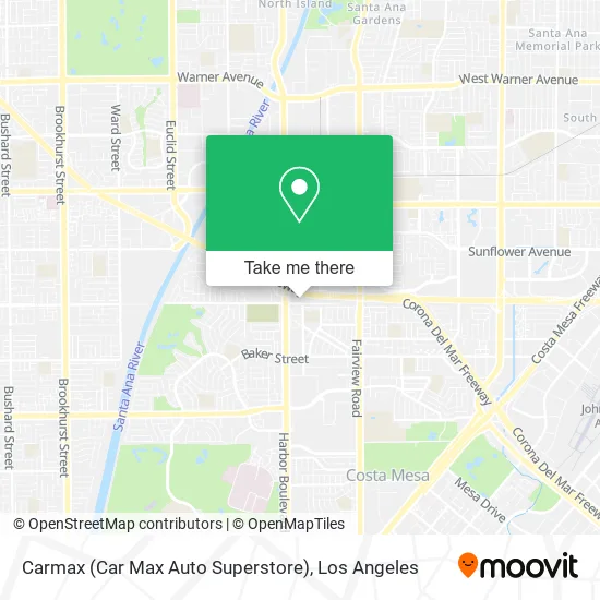 Mapa de Carmax (Car Max Auto Superstore)