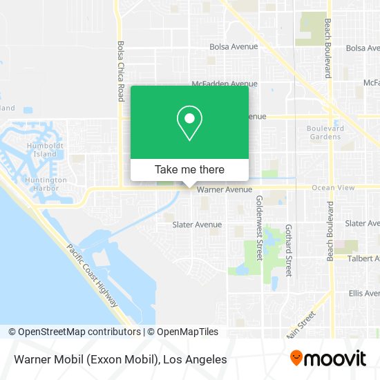 Warner Mobil (Exxon Mobil) map