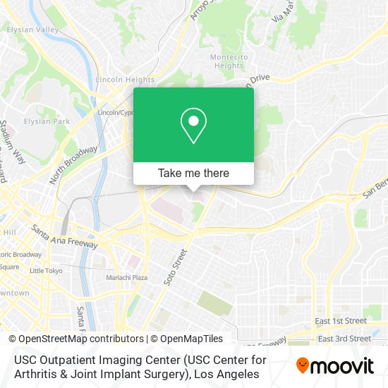 USC Outpatient Imaging Center (USC Center for Arthritis & Joint Implant Surgery) map