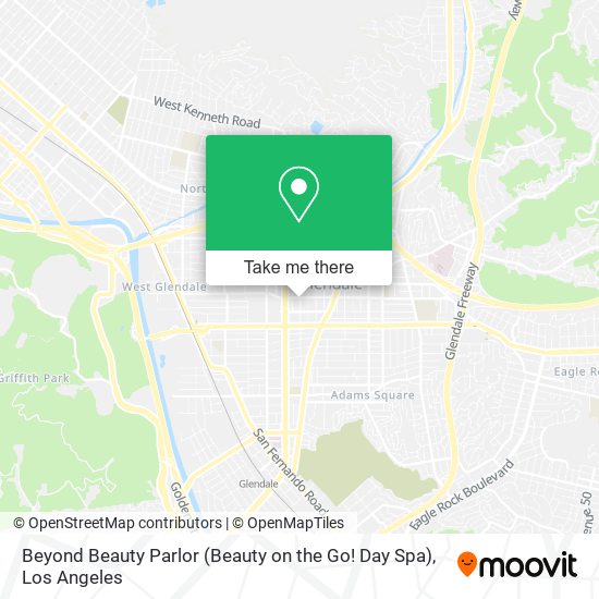 Mapa de Beyond Beauty Parlor (Beauty on the Go! Day Spa)