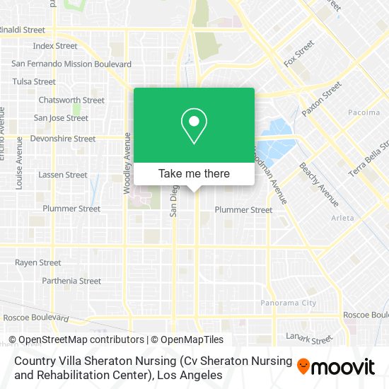 Country Villa Sheraton Nursing (Cv Sheraton Nursing and Rehabilitation Center) map