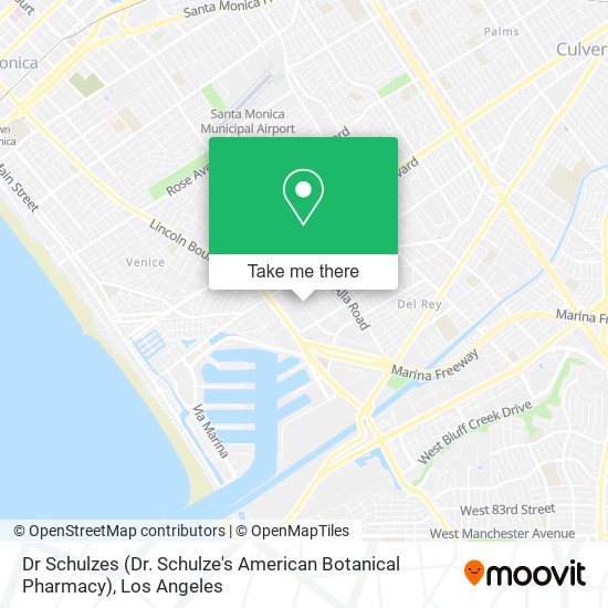 Mapa de Dr Schulzes (Dr. Schulze's American Botanical Pharmacy)