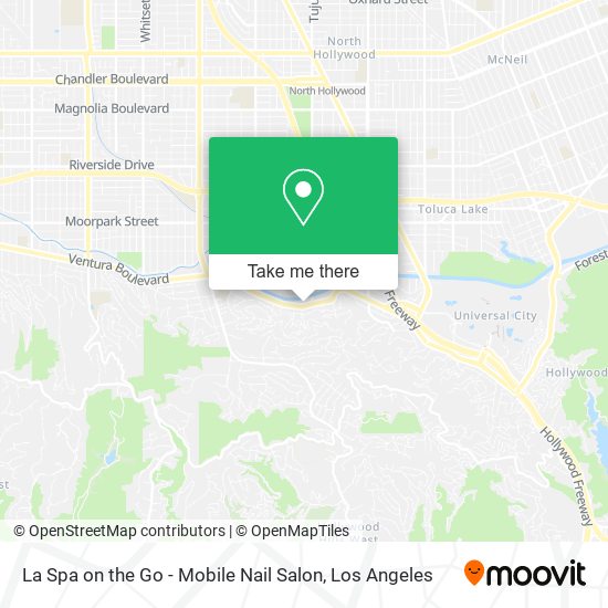 La Spa on the Go - Mobile Nail Salon map