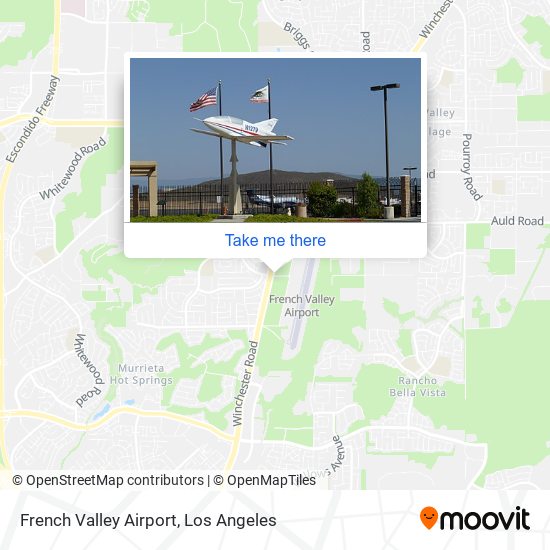 Mapa de French Valley Airport