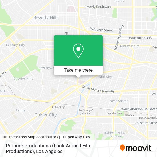 Procore Productions (Look Around Film Productions) map