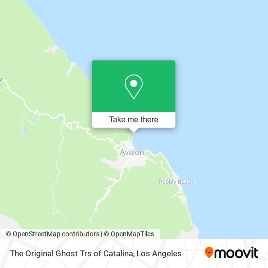 Mapa de The Original Ghost Trs of Catalina