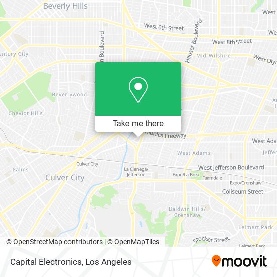 Capital Electronics map