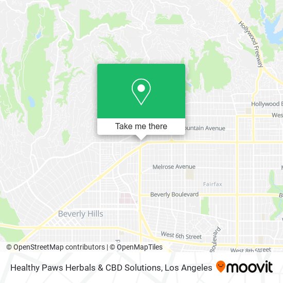 Healthy Paws Herbals & CBD Solutions map