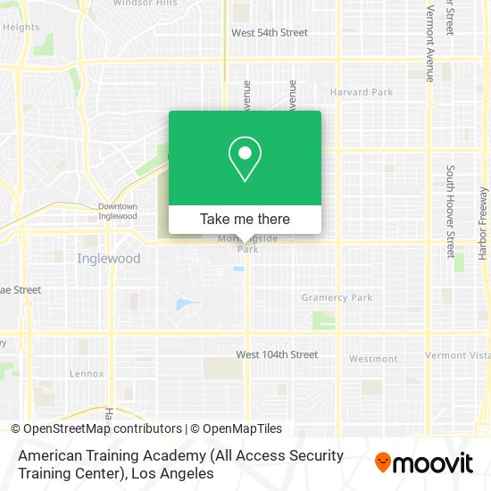 Mapa de American Training Academy (All Access Security Training Center)