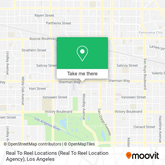 Real To Reel Locations (Real To Reel Location Agency) map