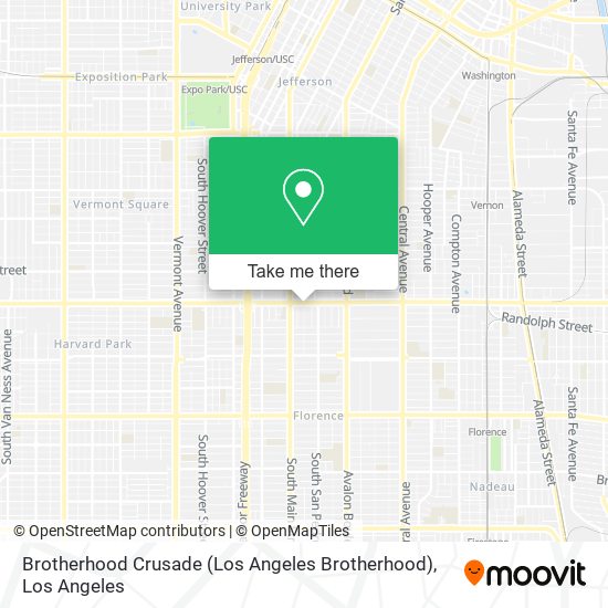 Mapa de Brotherhood Crusade (Los Angeles Brotherhood)