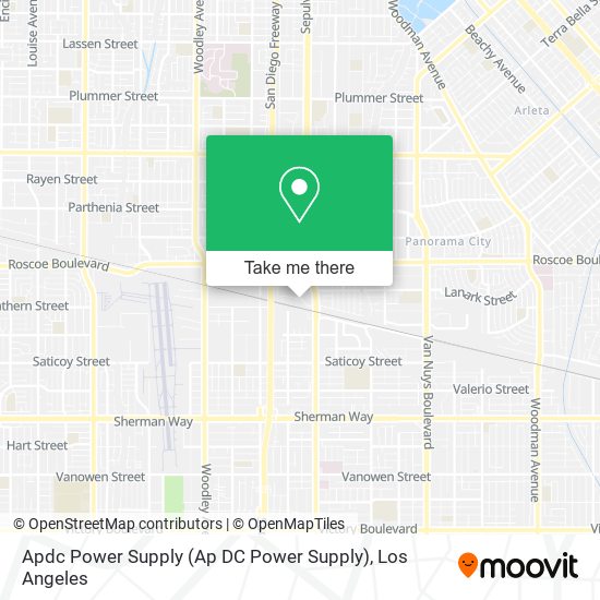 Mapa de Apdc Power Supply (Ap DC Power Supply)