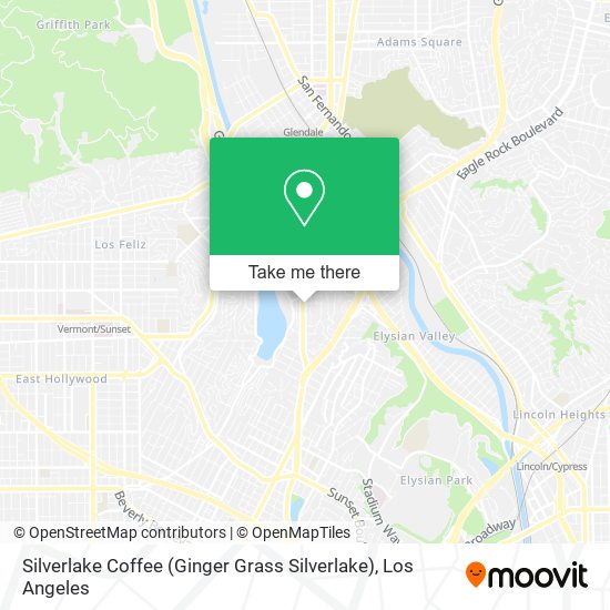 Mapa de Silverlake Coffee (Ginger Grass Silverlake)