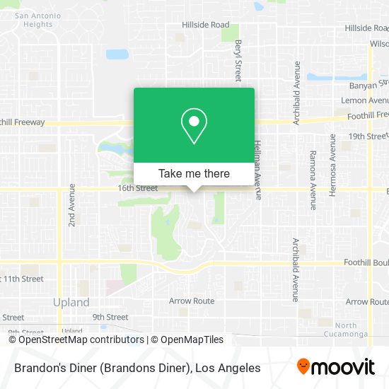 Mapa de Brandon's Diner (Brandons Diner)