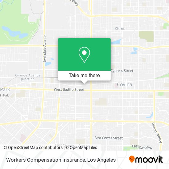 Mapa de Workers Compensation Insurance