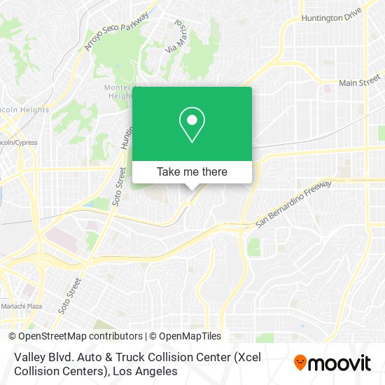 Valley Blvd. Auto & Truck Collision Center (Xcel Collision Centers) map