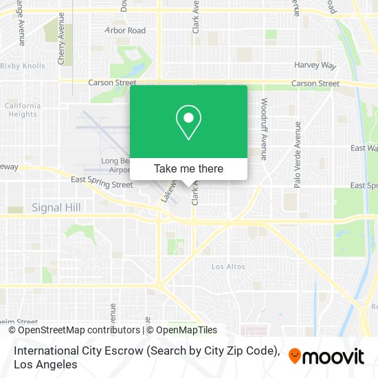 International City Escrow (Search by City Zip Code) map