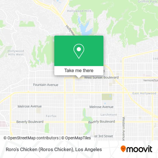 Roro's Chicken (Roros Chicken) map