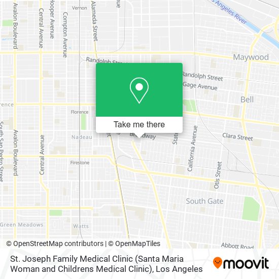 Mapa de St. Joseph Family Medical Clinic (Santa Maria Woman and Childrens Medical Clinic)