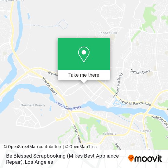 Be Blessed Scrapbooking (Mikes Best Appliance Repair) map