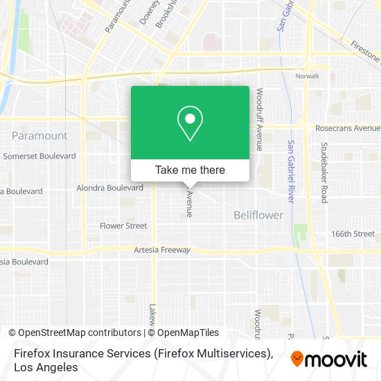 Mapa de Firefox Insurance Services (Firefox Multiservices)