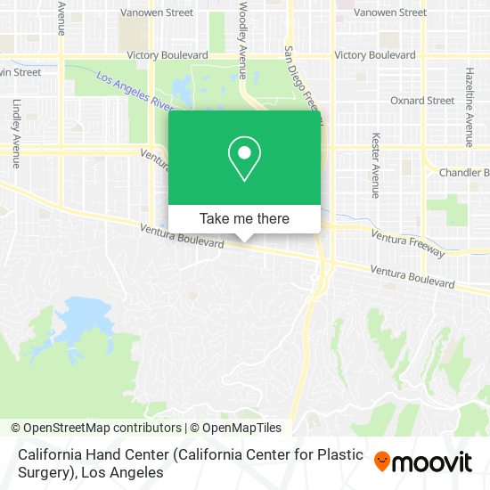 California Hand Center (California Center for Plastic Surgery) map