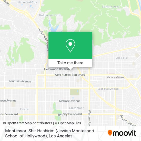 Montessori Shir-Hashirim (Jewish Montessori School of Hollywood) map