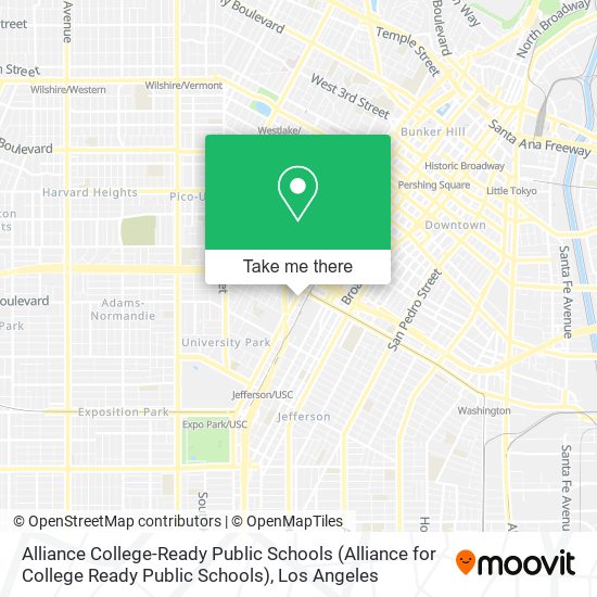 Alliance College-Ready Public Schools map