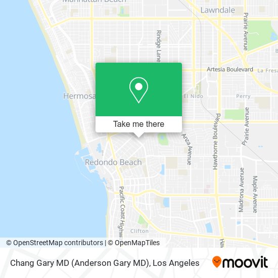 Chang Gary MD (Anderson Gary MD) map