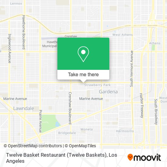 Mapa de Twelve Basket Restaurant (Twelve Baskets)