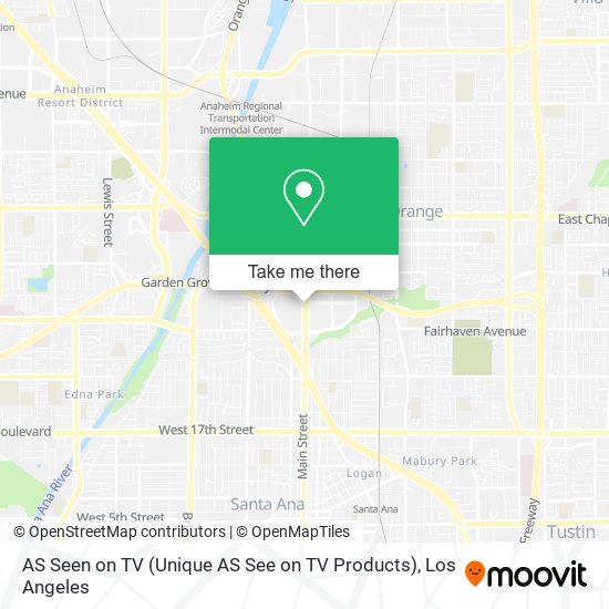 AS Seen on TV (Unique AS See on TV Products) map