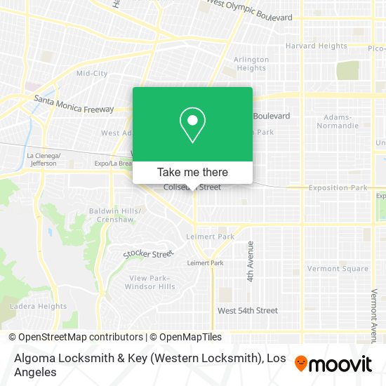 Algoma Locksmith & Key (Western Locksmith) map