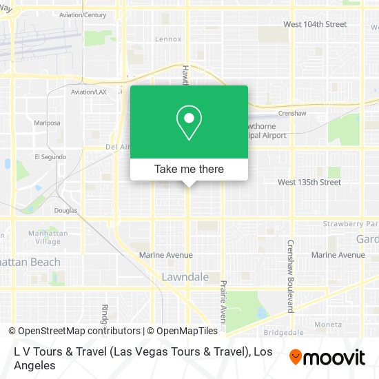 Mapa de L V Tours & Travel (Las Vegas Tours & Travel)