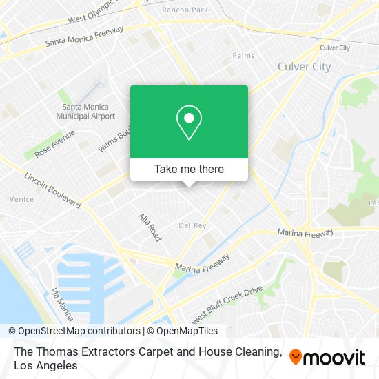 The Thomas Extractors Carpet and House Cleaning map