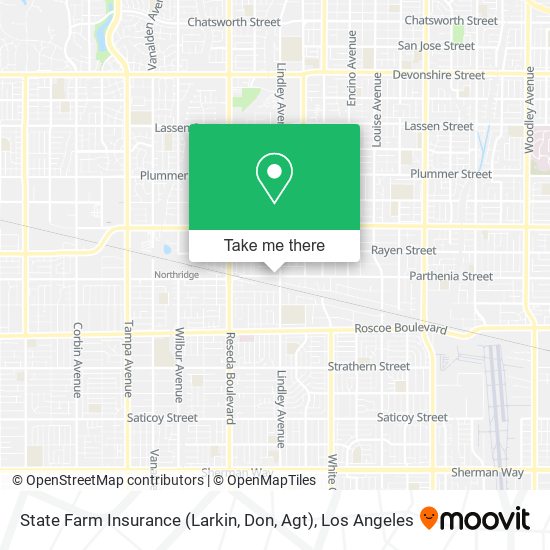 Mapa de State Farm Insurance (Larkin, Don, Agt)