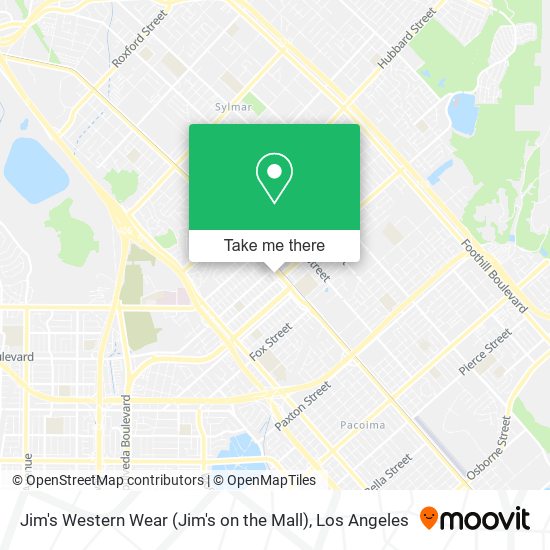 Jim's Western Wear (Jim's on the Mall) map