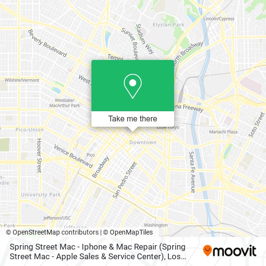 Spring Street Mac - Iphone & Mac Repair (Spring Street Mac - Apple Sales & Service Center) map