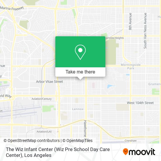 The Wiz Infant Center (Wiz Pre School Day Care Center) map