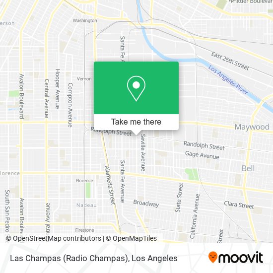 Las Champas (Radio Champas) map