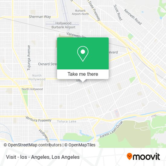 Mapa de Visit - los - Angeles