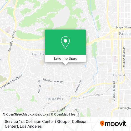 Service 1st Collision Center (Stopper Collision Center) map