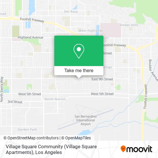 Mapa de Village Square Community (Village Square Apartments)