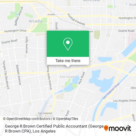 George R Brown Certified Public Accountant (George R Brown CPA) map