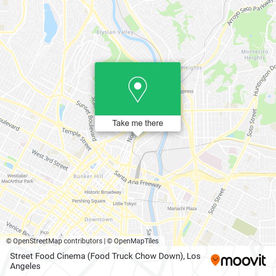 Street Food Cinema (Food Truck Chow Down) map