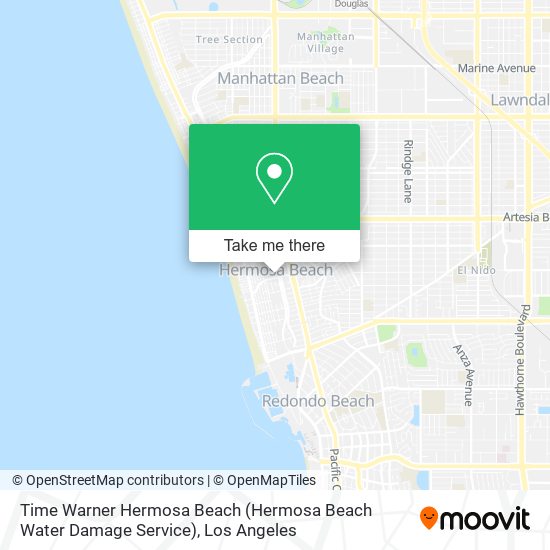 Time Warner Hermosa Beach (Hermosa Beach Water Damage Service) map