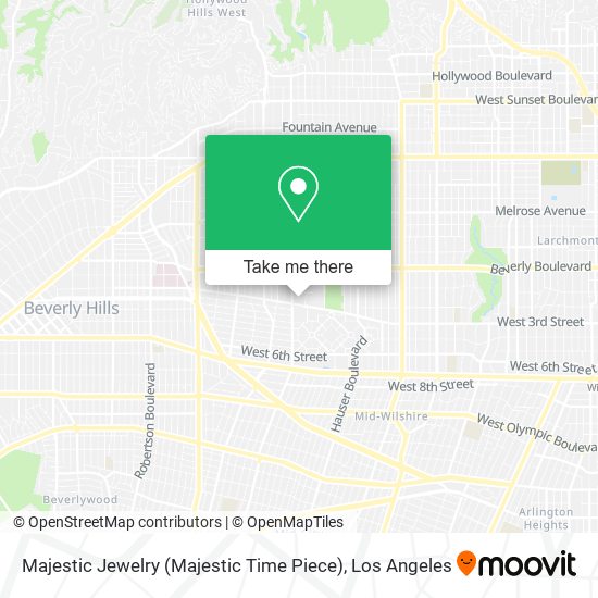 Majestic Jewelry (Majestic Time Piece) map